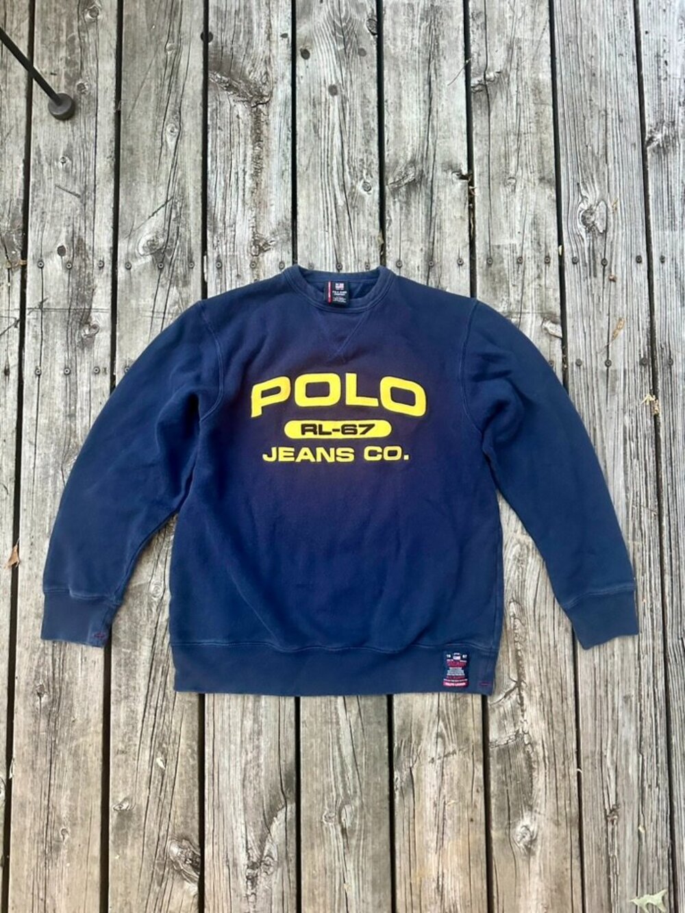 Vintage Polo Sweatshirt